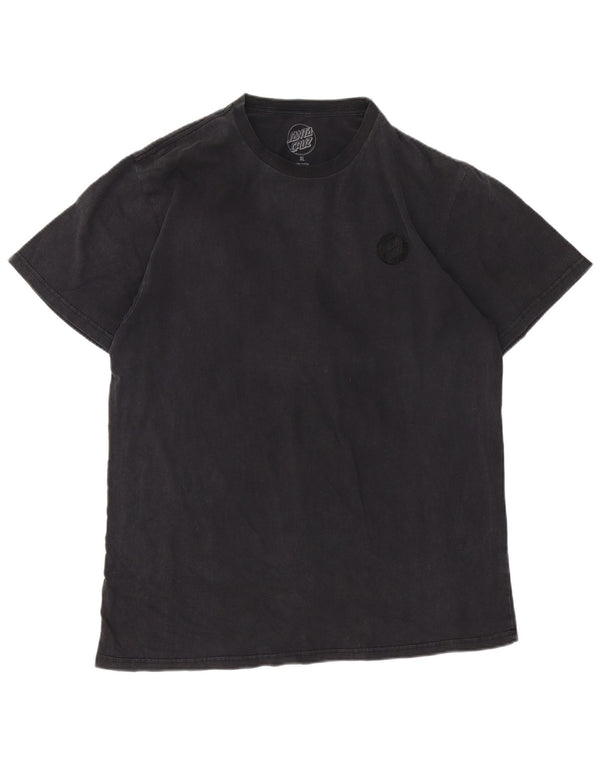 Santa Cruz Herren-T-Shirt mit Grafik, XL, graue Baumwolle