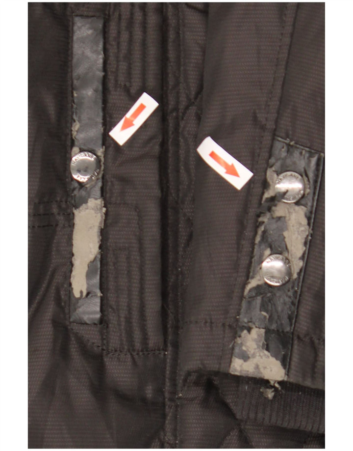 Navigare Herren Wattierte Jacke UK 46 3XL Schwarz Polyester
