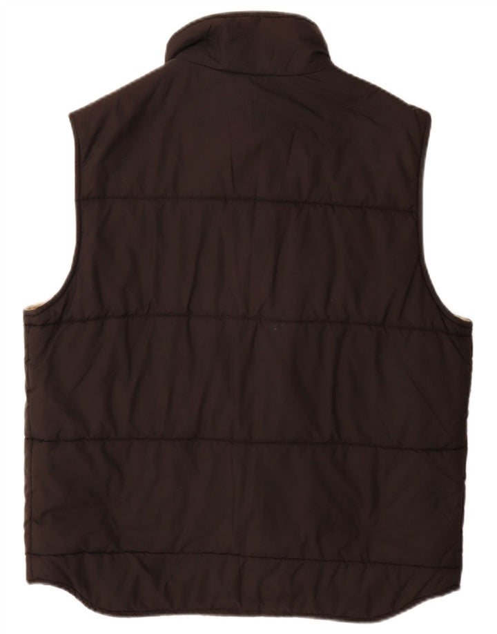 Best Company Herren Wattierte Weste UK 38 Medium Schwarz