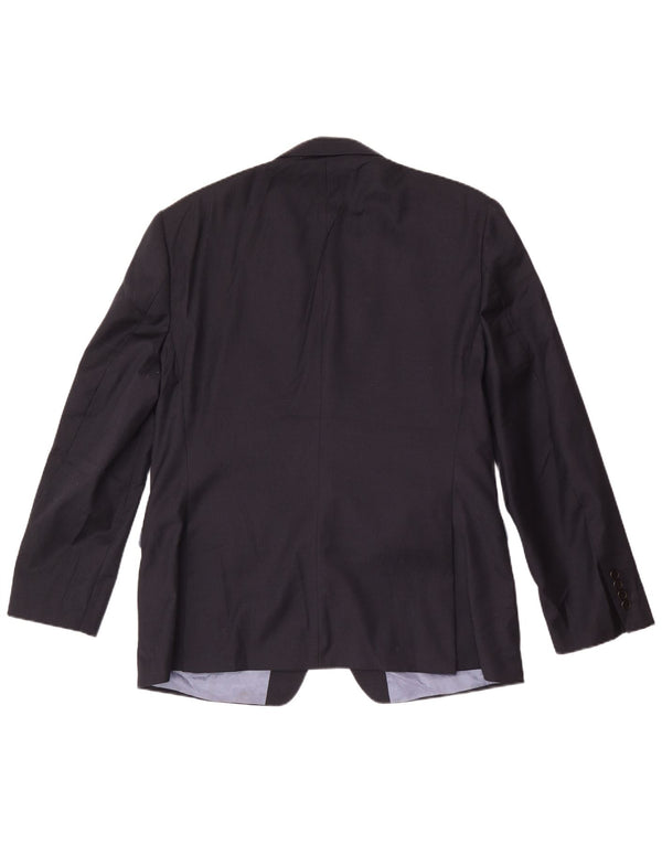 French Connection Herren-Blazer mit 2 Knöpfen, UK 44, 2XL, marineblaue Wolle