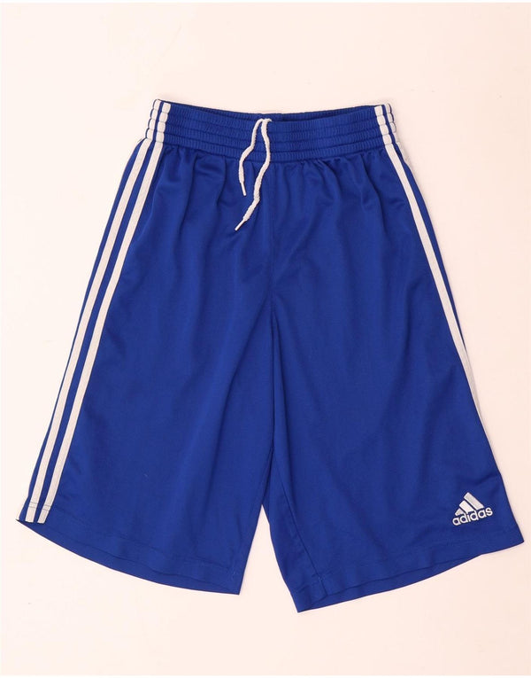Adidas Herren Sport Shorts Small Blau Polyester