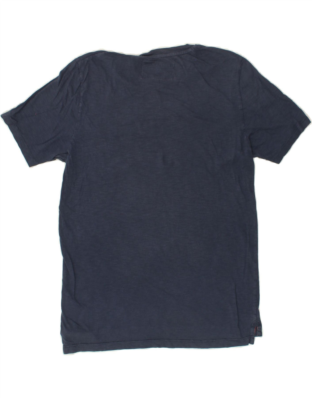 SUPERDRY Mens T-Shirt Top Medium Navy Blue Cotton Vintage Superdry and Second-Hand Superdry from Messina Hembry 