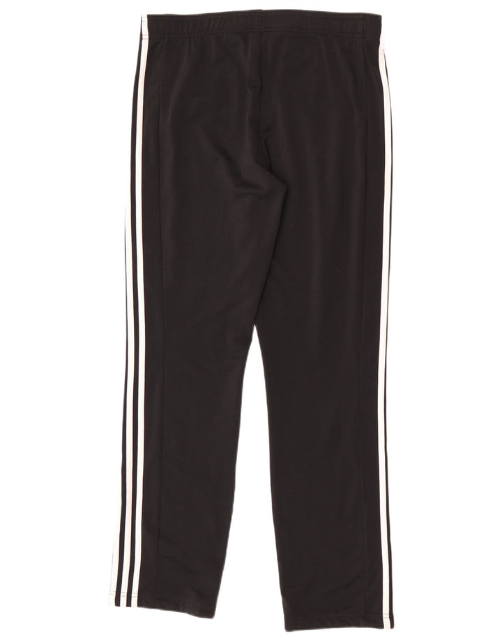 Adidas Damen Trainingshose UK 8/10 Small Schwarz Polyester