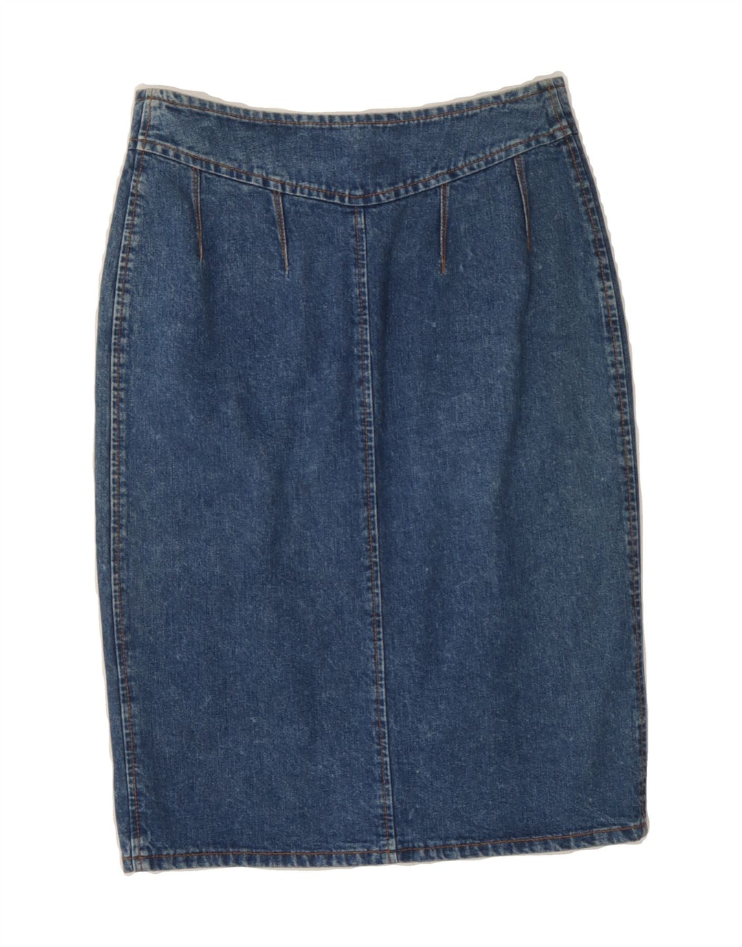 BENETTON Womens Denim Skirt IT 38 XS W26  Blue Vintage Benetton and Second-Hand Benetton from Messina Hembry 