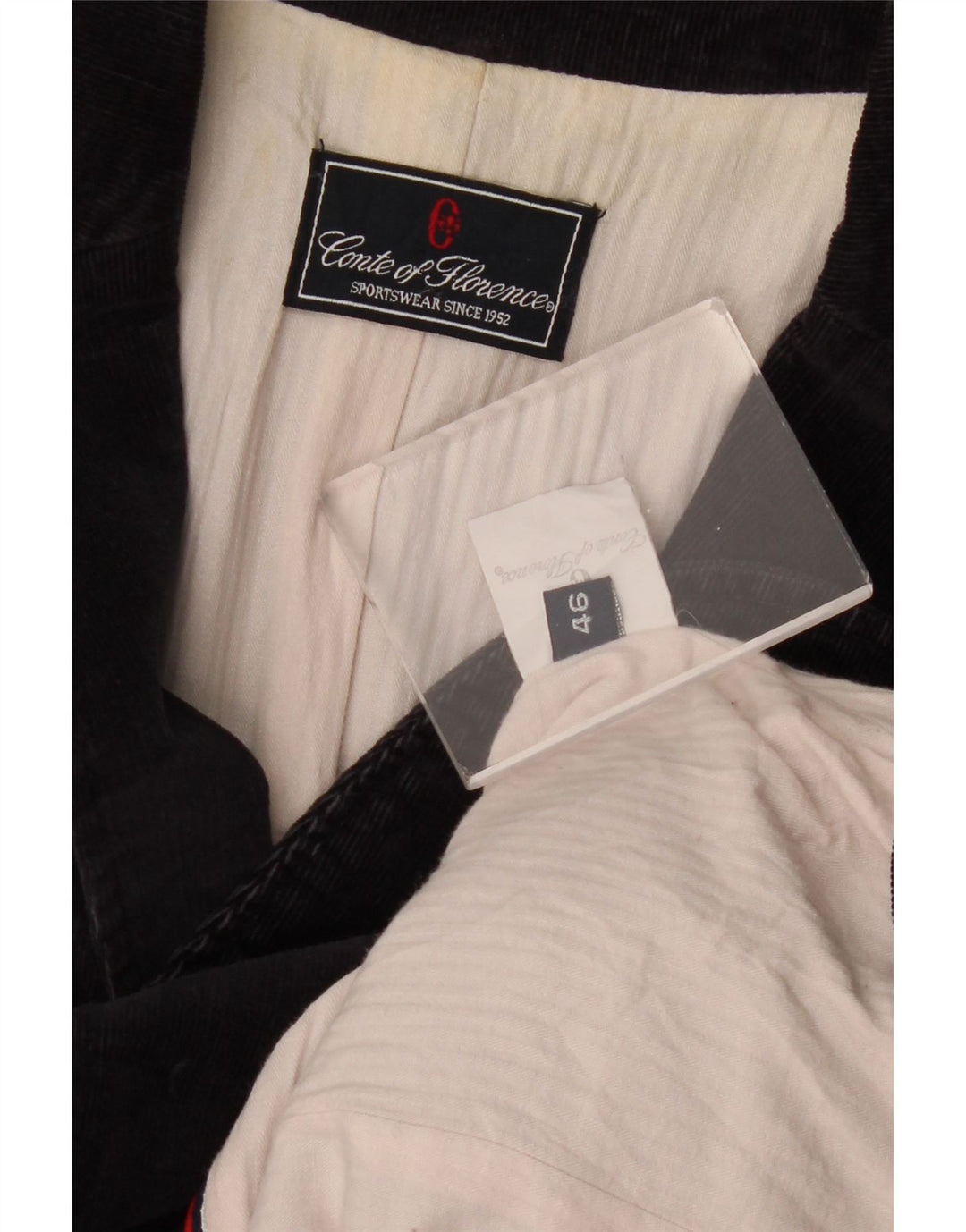 CONTE OF FLORENCE Damen 2-Knopf-Blazerjacke IT 46 Large Marineblau