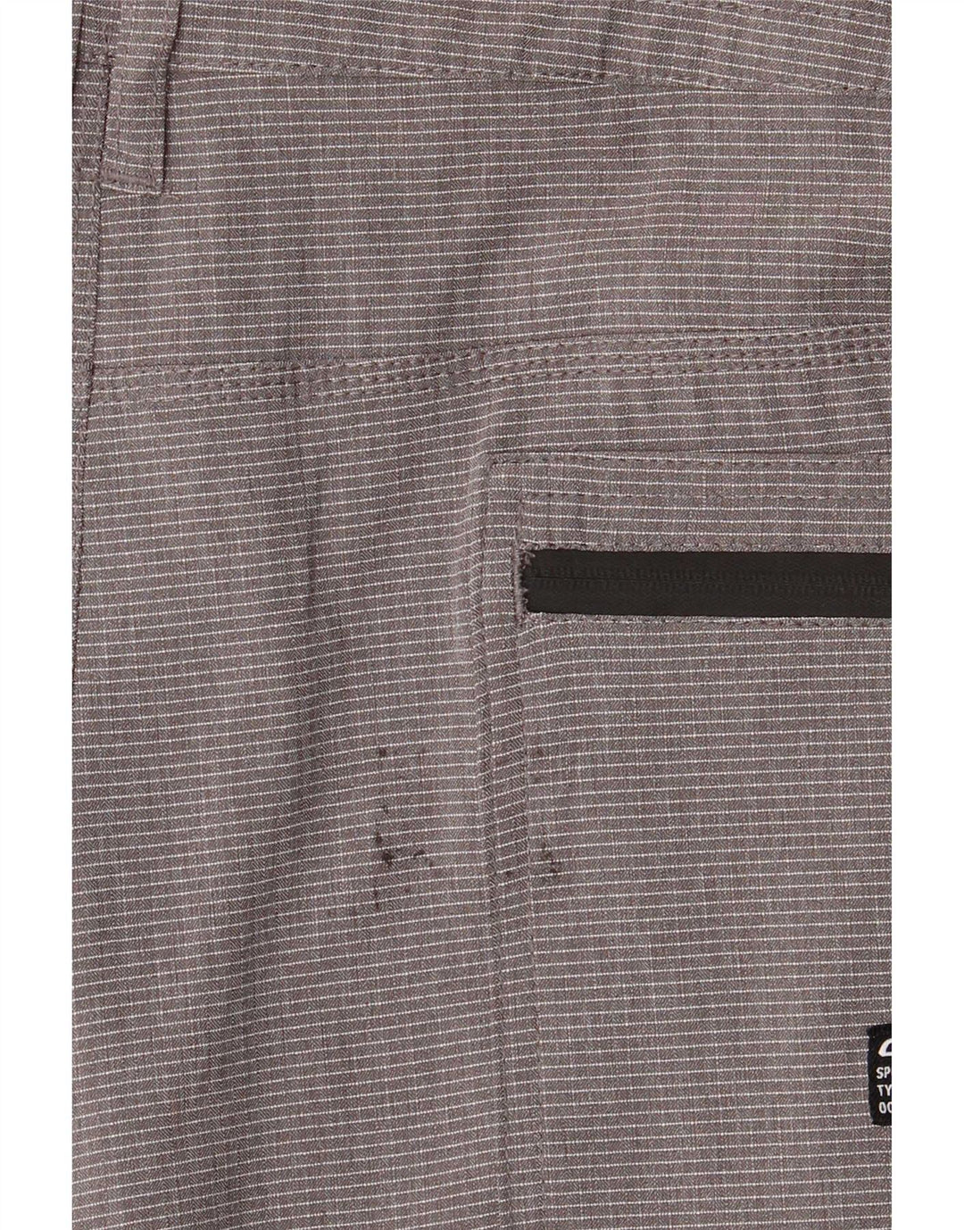 O'Neill Herren Cargoshorts W38 XL Grau gestreift Polyester