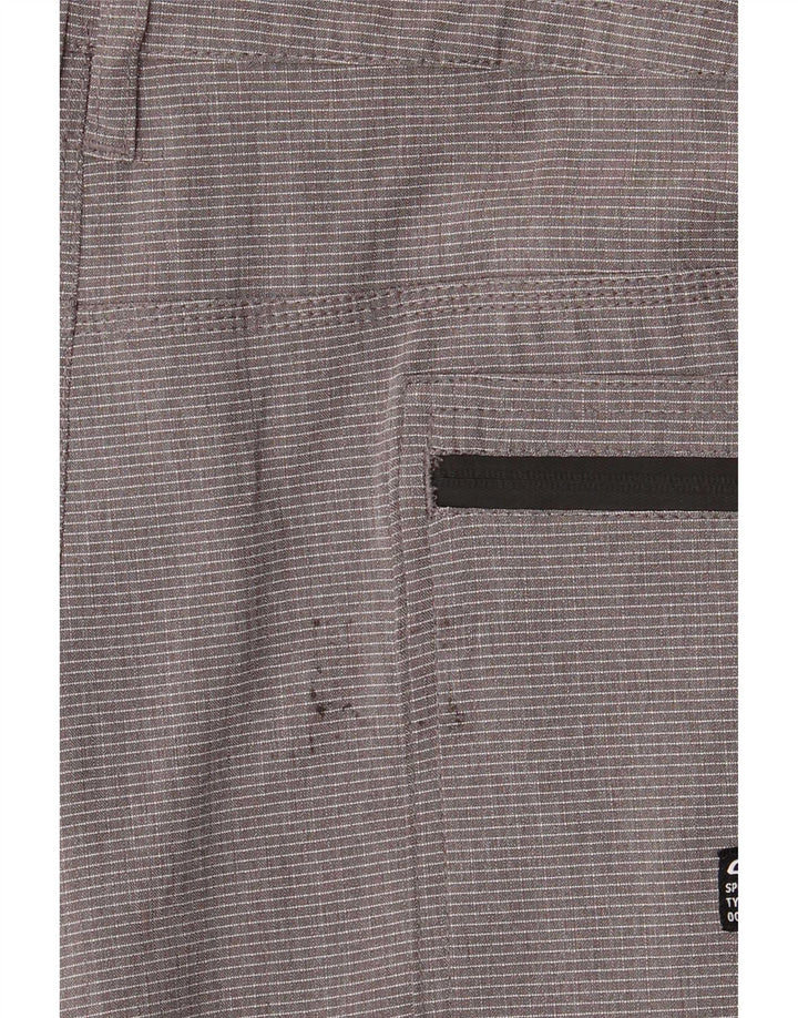 O'Neill Herren Cargoshorts W38 XL Grau gestreift Polyester