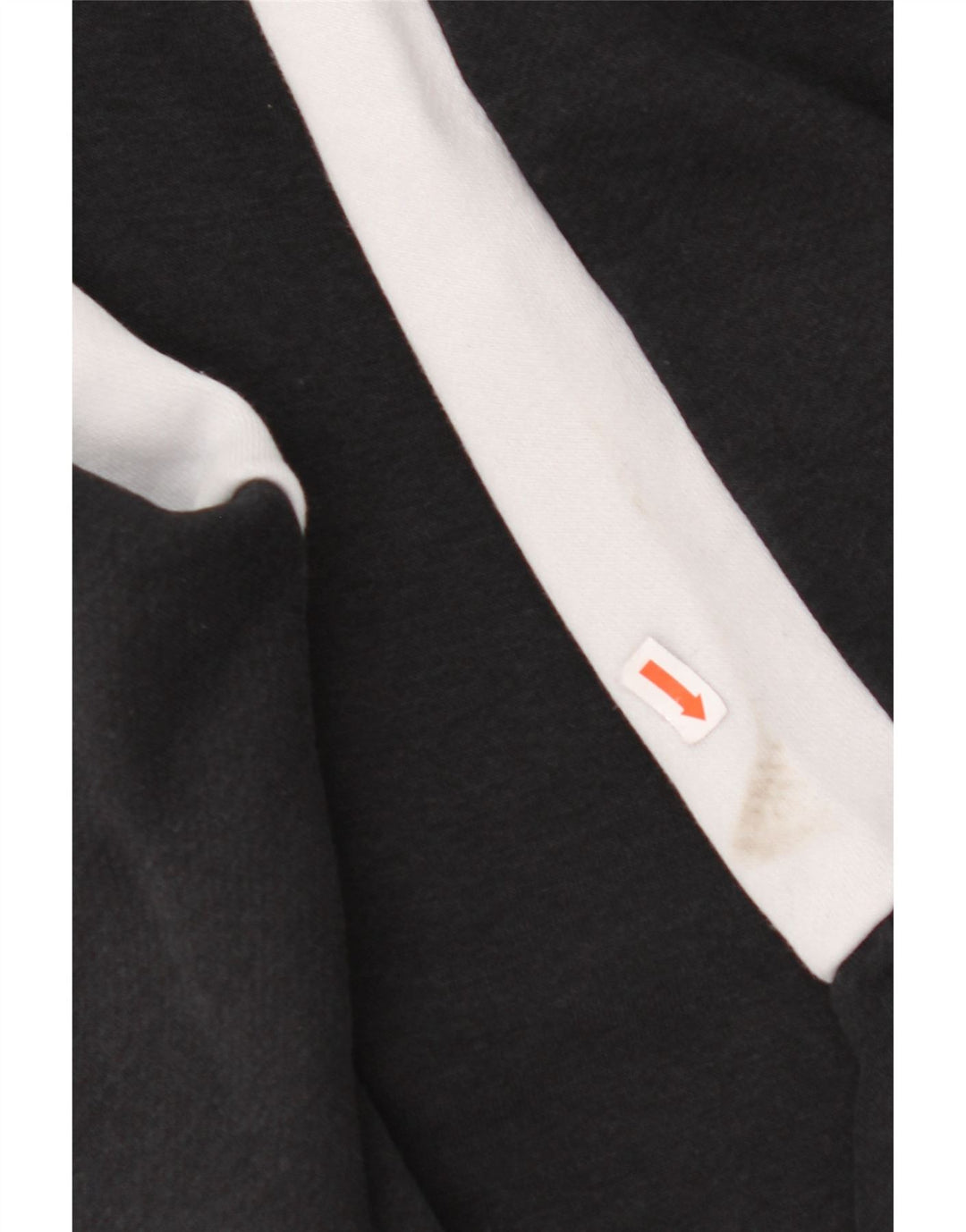 NIKE Herren-Kapuzenpullover mit Reißverschluss, groß, schwarze Farbblock-Baumwolle