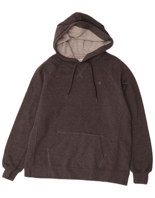 Champion Herren Kapuzenpullover XL Grau Baumwolle