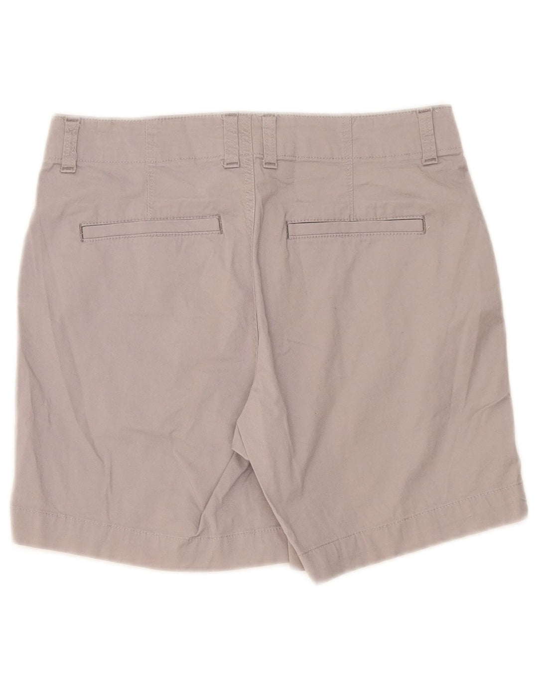 Lee Damen Chinoshorts US 6 Medium W32 Graue Baumwolle