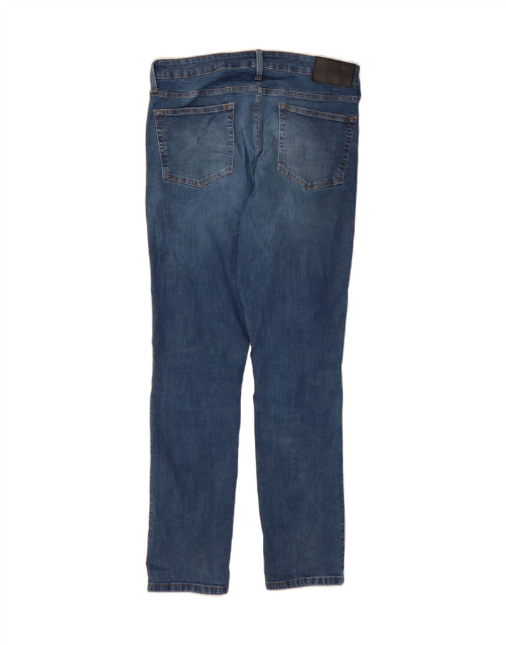 EDDIE BAUER Mens Slim Jeans W34 L32  Blue Cotton Vintage Eddie Bauer and Second-Hand Eddie Bauer from Messina Hembry 