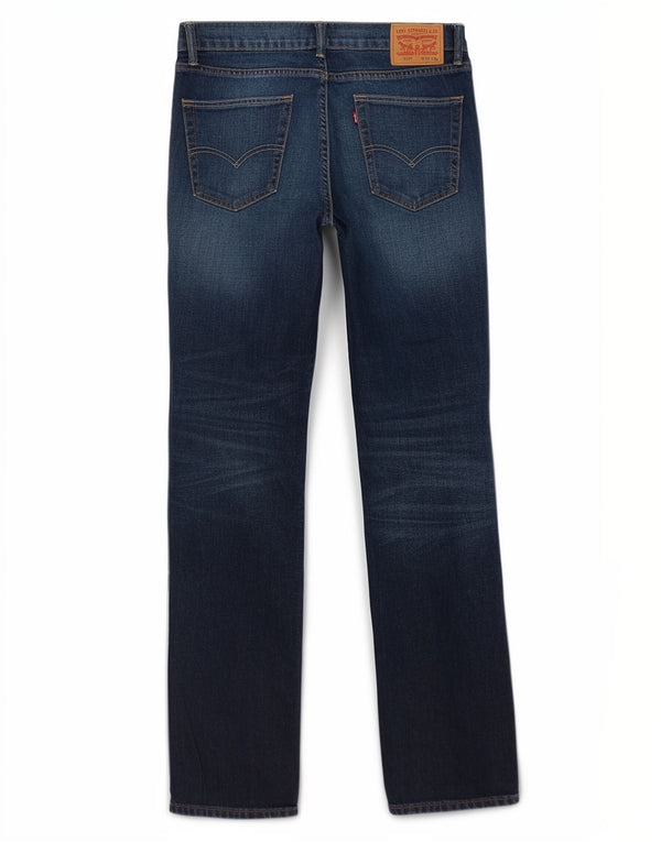 Levi's Damen 511 Slim Jeans W34 L32 Blaue Baumwolle