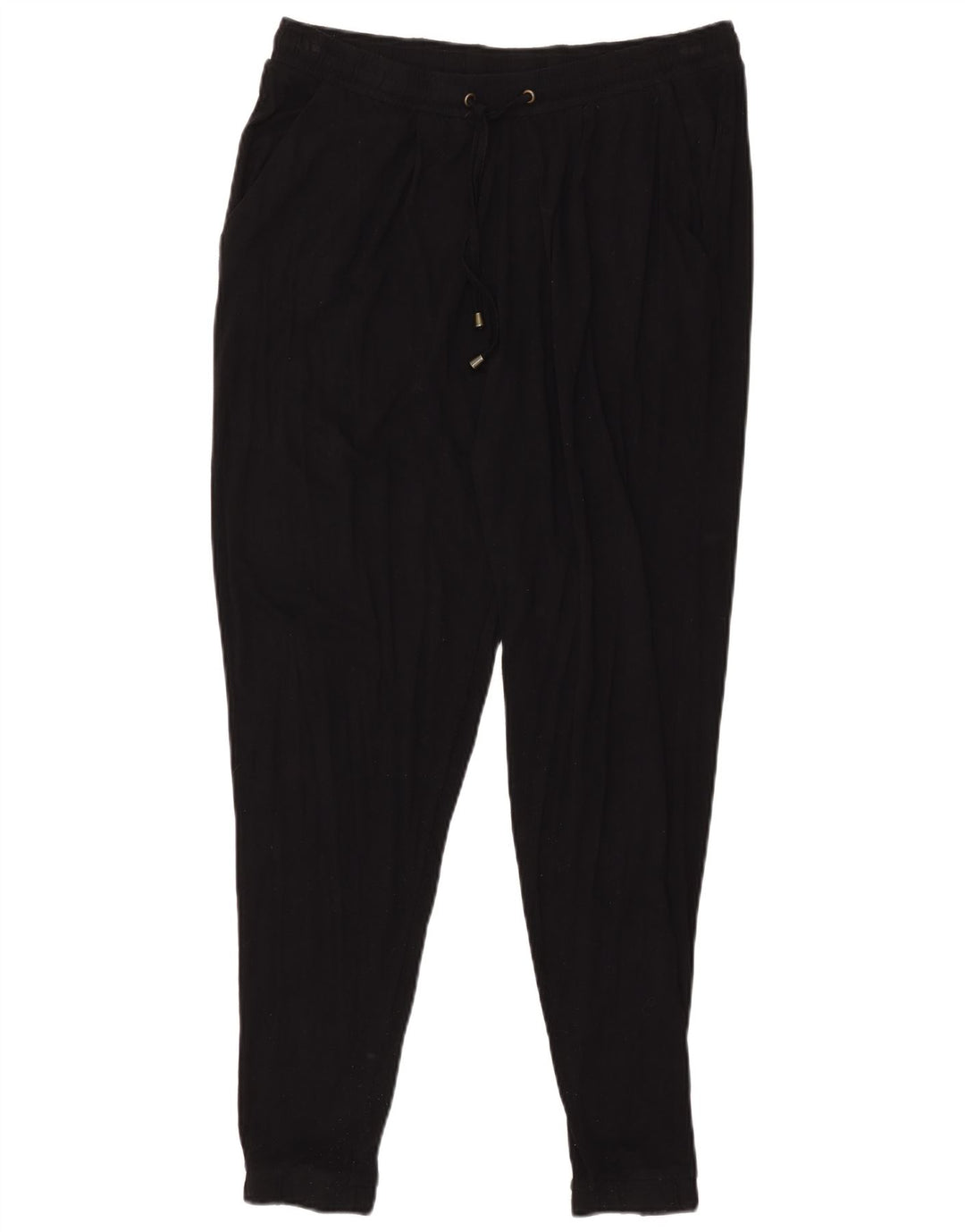 Marks & Spencer Damen-Trainingshose, Gr. 44, Schwarz, Viskose