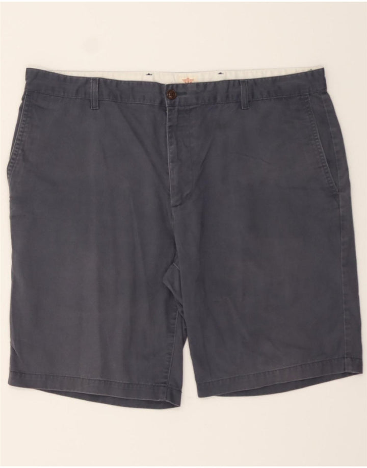 DOCKERS Mens Cargo Shorts W40 XL Navy Blue Cotton Vintage Dockers and Second-Hand Dockers from Messina Hembry 