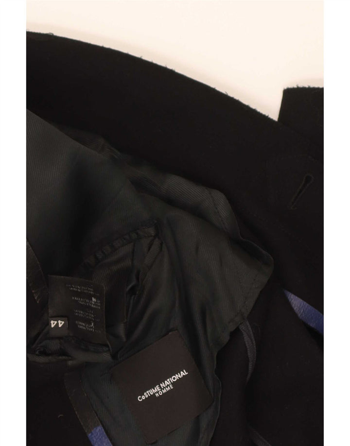 Kostüm National Herren Blazer Jacke IT 44 XS Schwarze Wolle