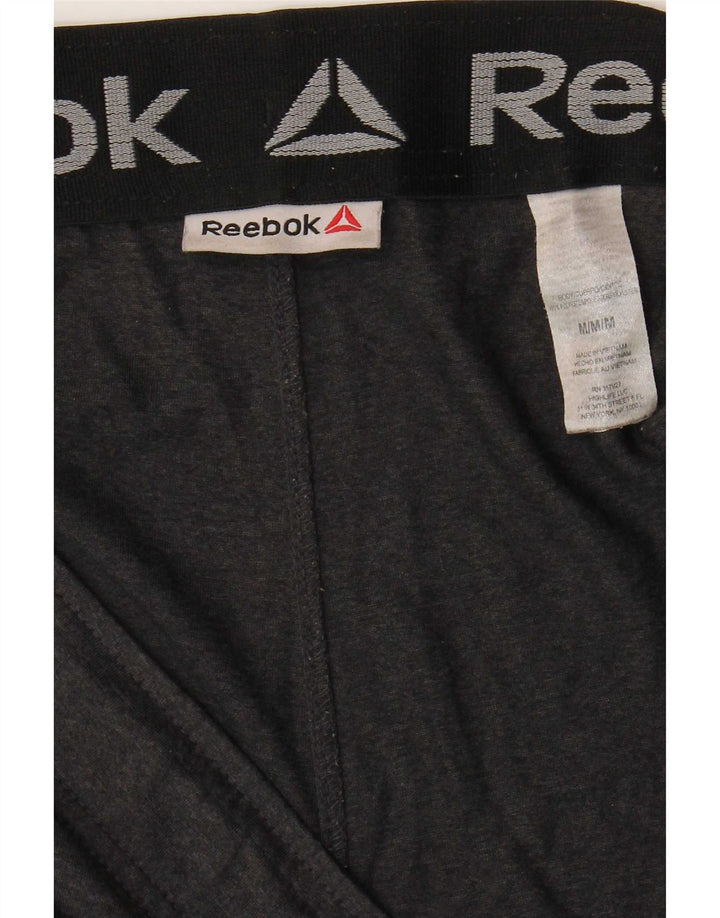 Reebok Herren Sportshorts mittelgraues Polyester