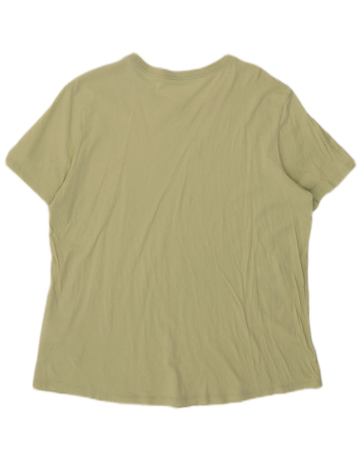 Nike Herren-T-Shirt mit Grafik, Größe L, aus grüner Baumwolle