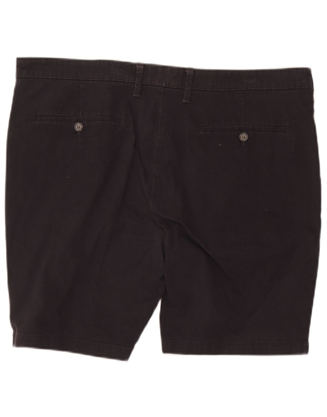 Marks & Spencer Herren Chinoshorts W40 XL Schwarz Baumwolle