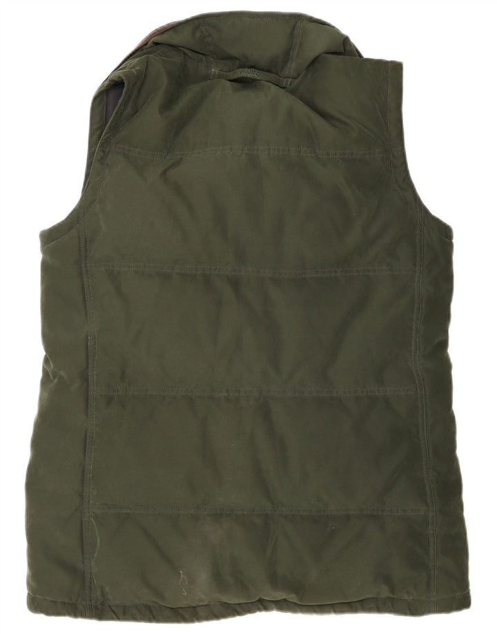 Musto Damen Wattierte Weste UK 12 Mittelgrünes Polyester