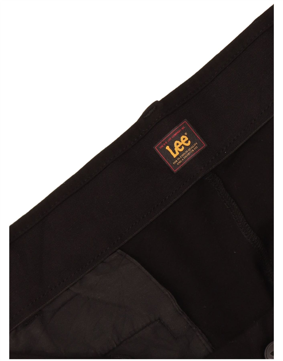Lee Herren verkürzte Hose W44 L26 Schwarz