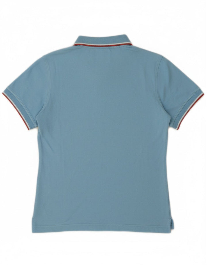 FILA Womens Polo Shirt UK 14 Large Blue Vintage Fila and Second-Hand Fila from Messina Hembry 