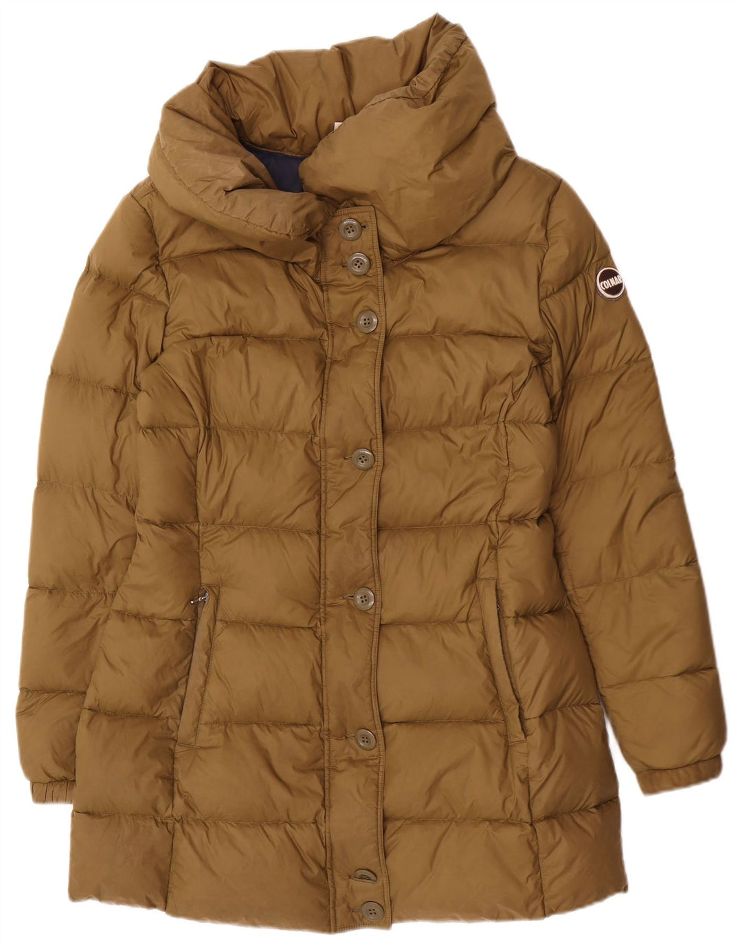 Colmar Damen Wattierter Mantel UK 14 Large Khaki Polyamid