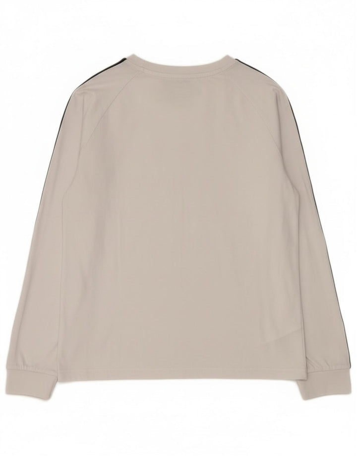 Adidas Jungen Top Langarm 12–13 Jahre weiße Baumwolle