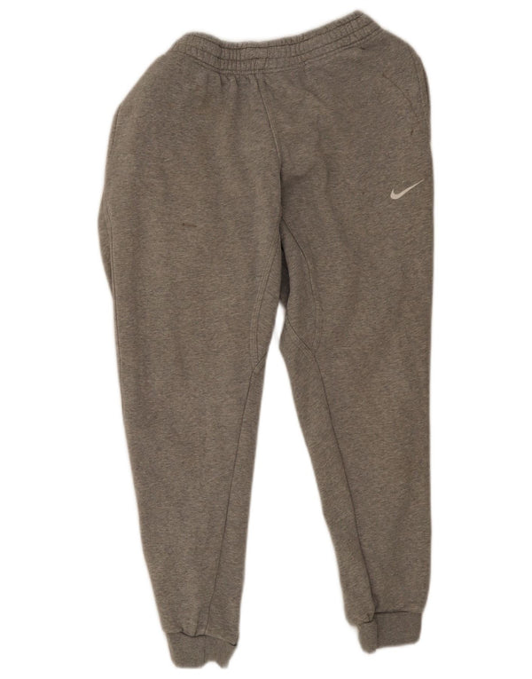Nike Damen-Trainingshose, Jogginghose, UK 12, mittelgrau gefleckte Baumwolle