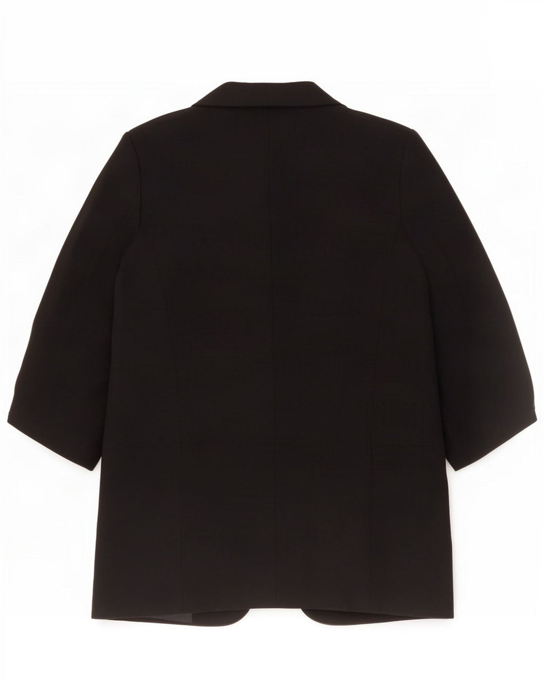 Zara Damen-Blazer mit 3/4-Ärmeln, offen, Gr. 10, Größe S, Schwarz, Polyester