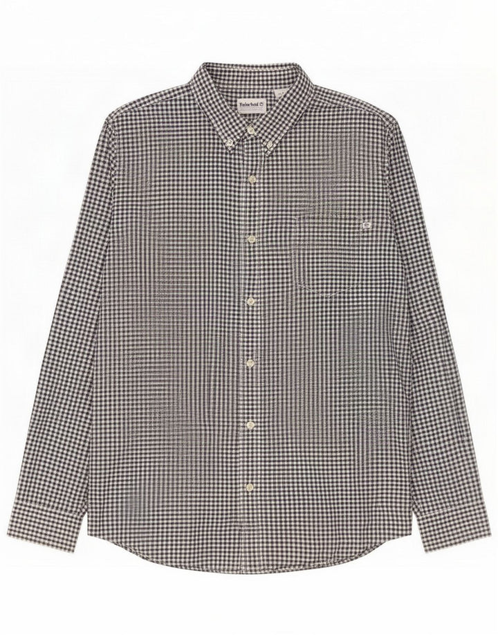 Timberland Herrenhemd Large Black Gingham