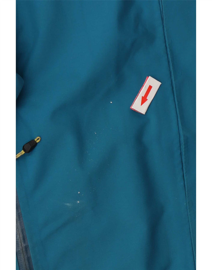 Berghaus Damen-Regenjacke mit Kapuze, UK 12, mittelblau, Polyamid