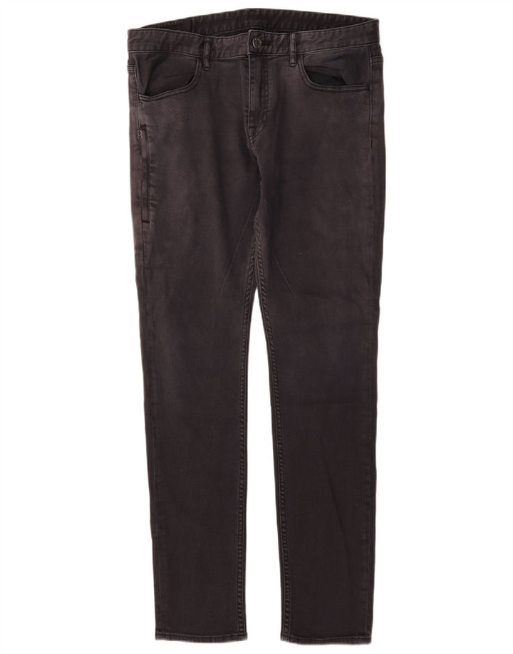 Armani Exchange Herren Slim Jeans W34 L33 Schwarze Baumwolle