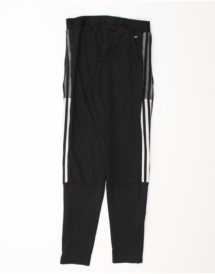 Adidas Damen Aeroready Trainingshose UK 8 Small Schwarz Polyester