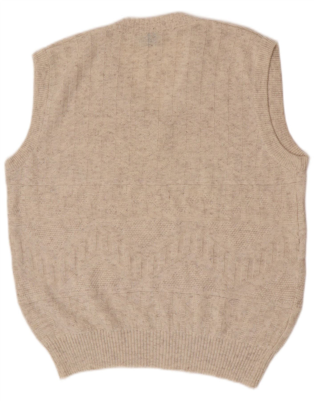 C&A Herren Canda Weste Tanktop Mittelbeige Baumwolle