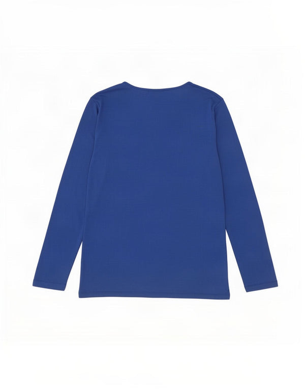 Marks & Spencer Damen Autograph Übergroßes Tunika-Oberteil UK 20 2XL Blaue Viskose