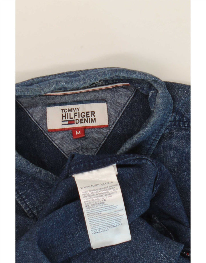 Marks & Spencer Herrenhemd aus mittelblauer Baumwolle