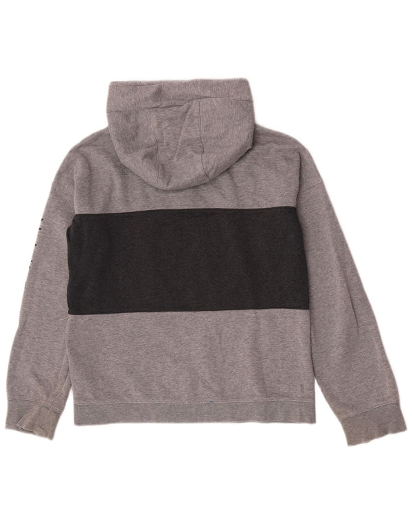 Nike Jungen Air Graphic Kapuzenpullover, 13–14 Jahre, XL, Grau, Farbblock