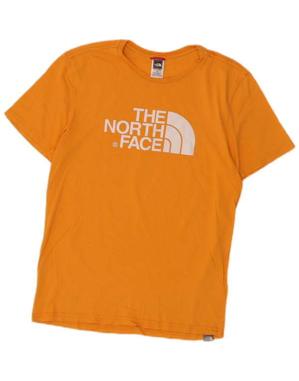 The North Face Herren-T-Shirt mit Grafik, Größe S, Gelb, Baumwolle