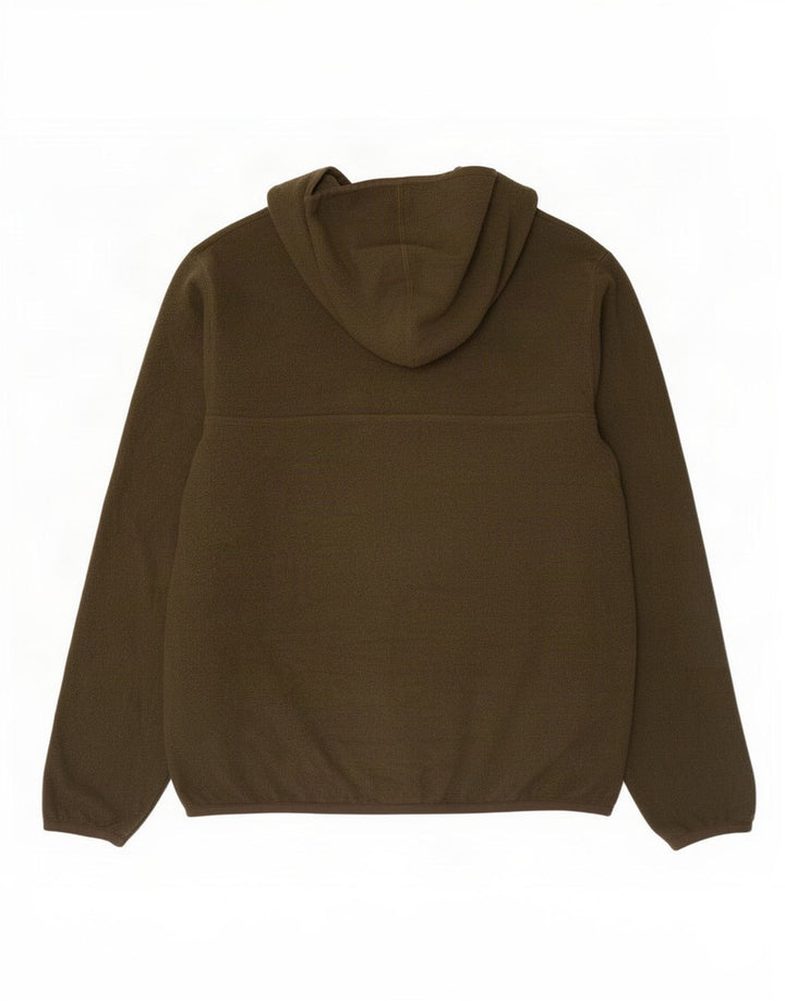 Patagonia Kapuzen-Fleecejacke für Jungen, 9–10 Jahre, mittleres Khaki, Polyester
