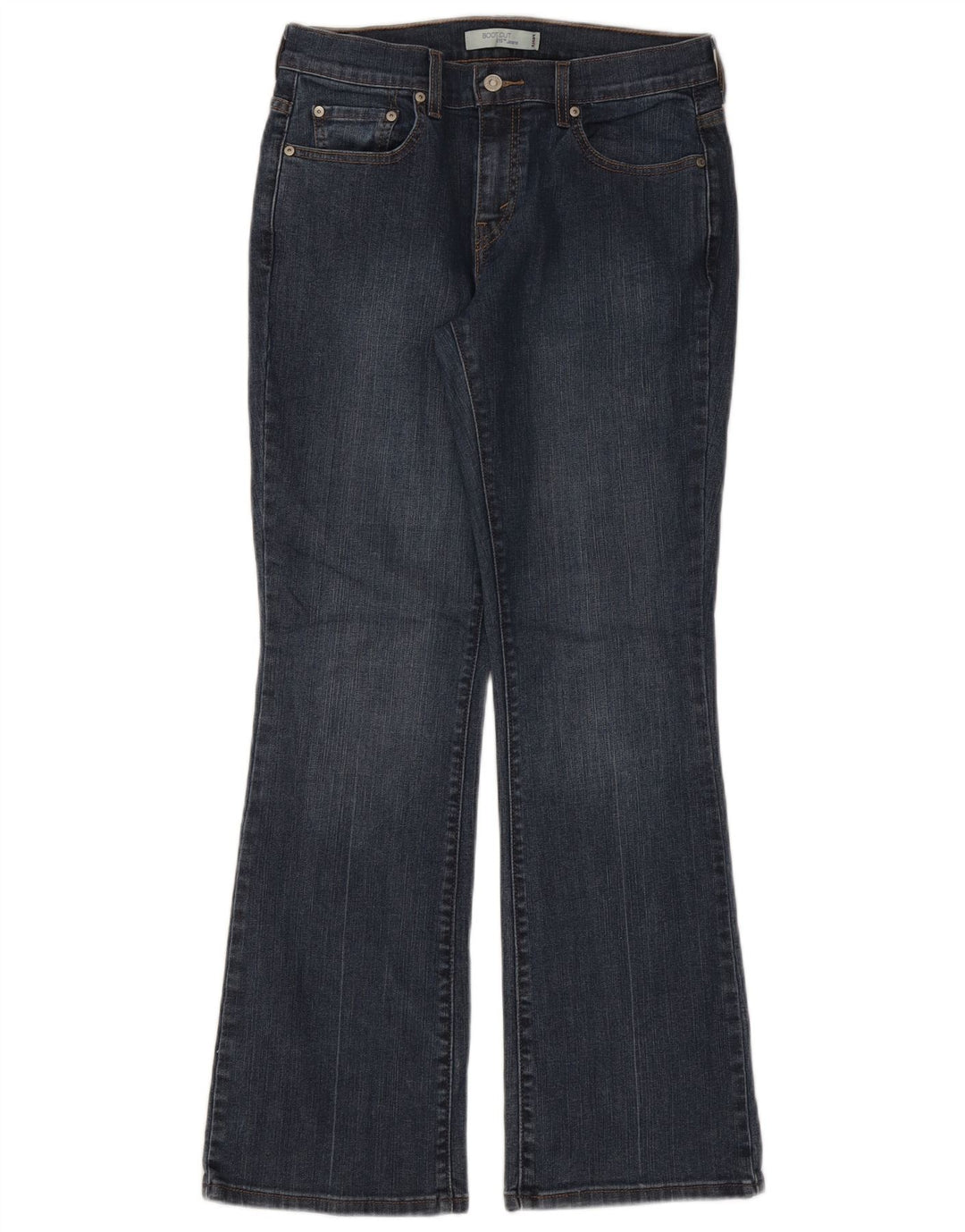 Levi's Damen 515 Bootcut Jeans US 8 Medium W30 L31 Marineblaue Baumwolle