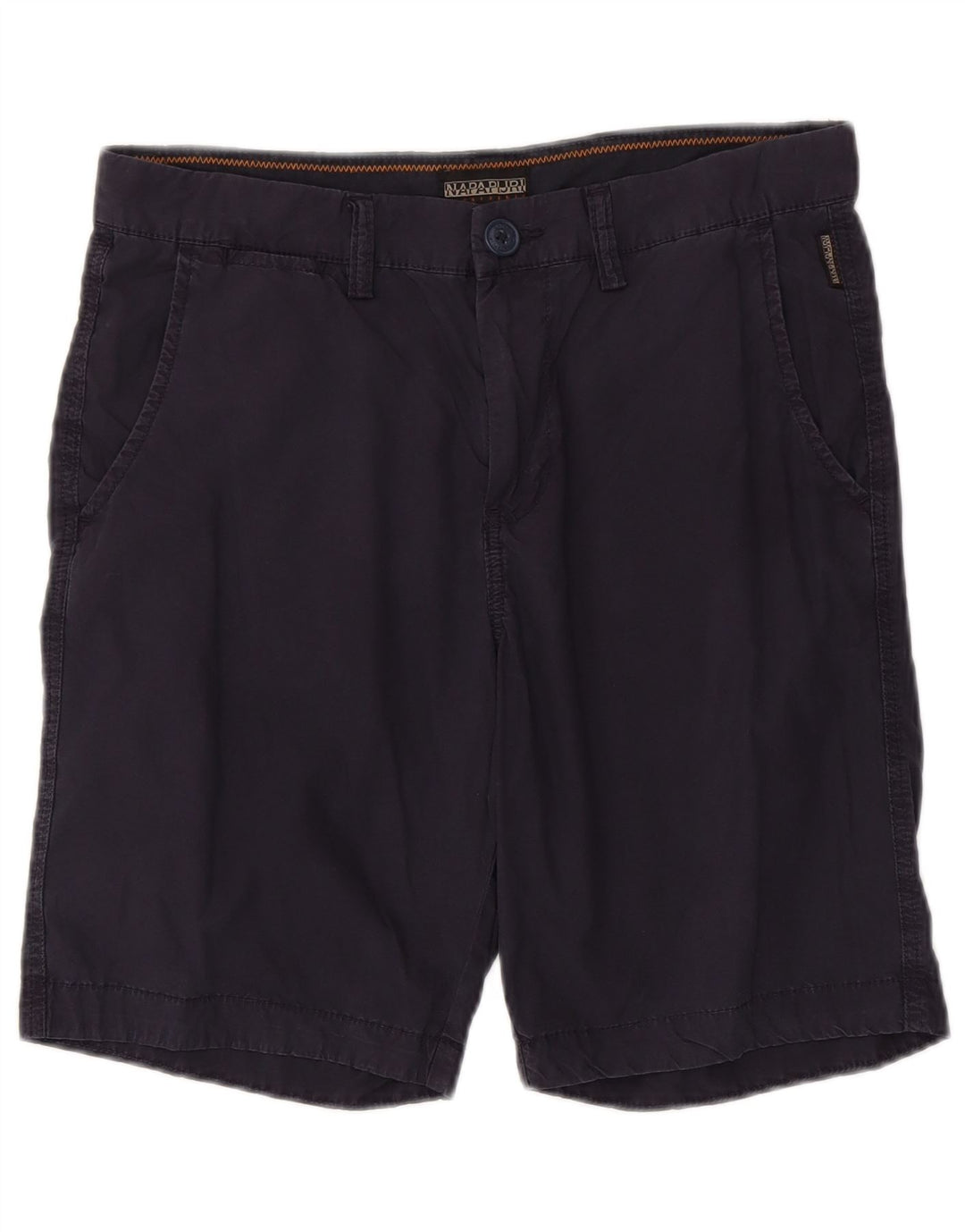 Napapijri Herren-Chinoshorts W31, mittelmarineblaue Baumwolle