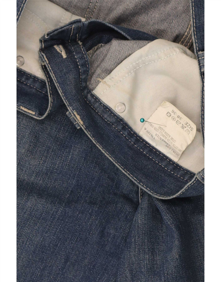 Lee Herren Cargo Denim Shorts W38 XL Blaue Baumwolle