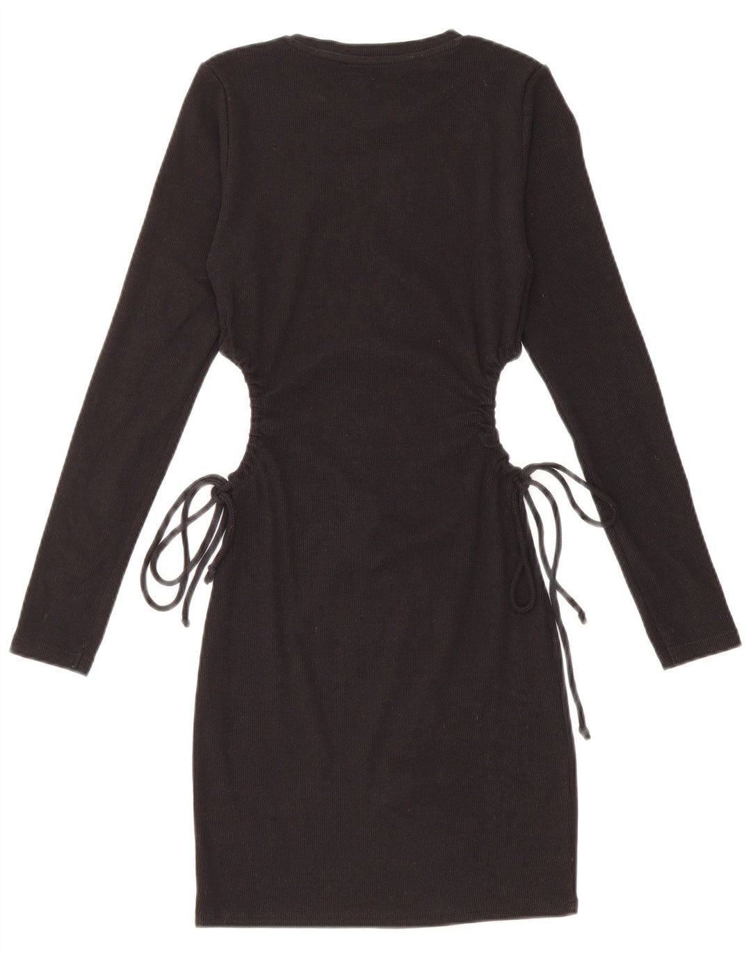 Zara Damen Pulloverkleid UK 12 Medium Schwarz