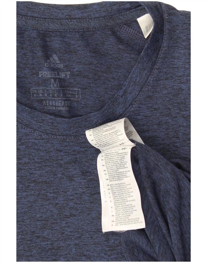 Adidas Herren Aeroready T-Shirt Top Medium Marineblau Polyester