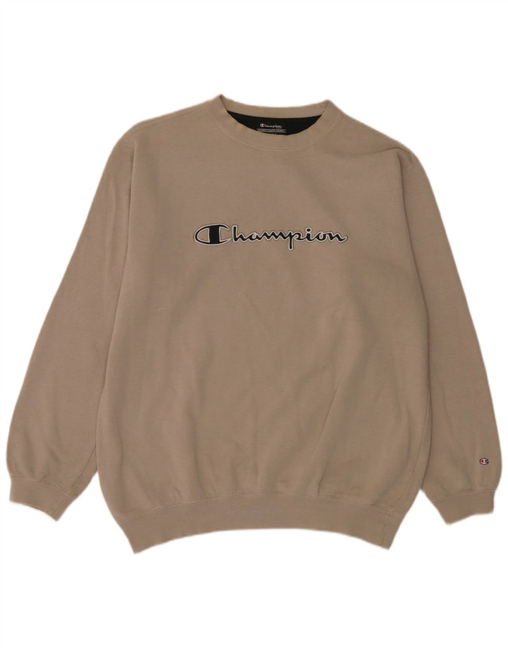 Champion Herren Grafik-Sweatshirt-Pullover XL Beige