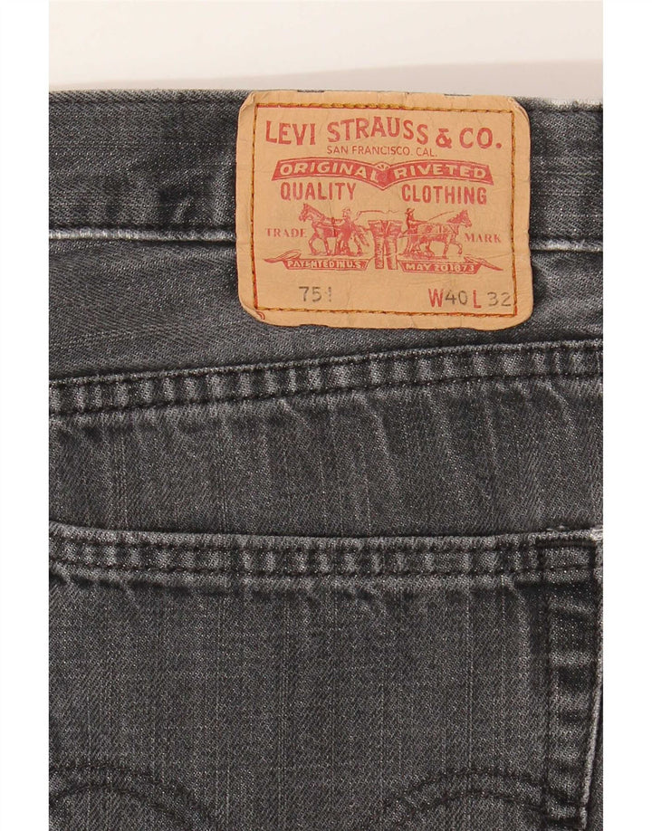 Levi's Herren 751 Straight Jeans W40 L30 Grau