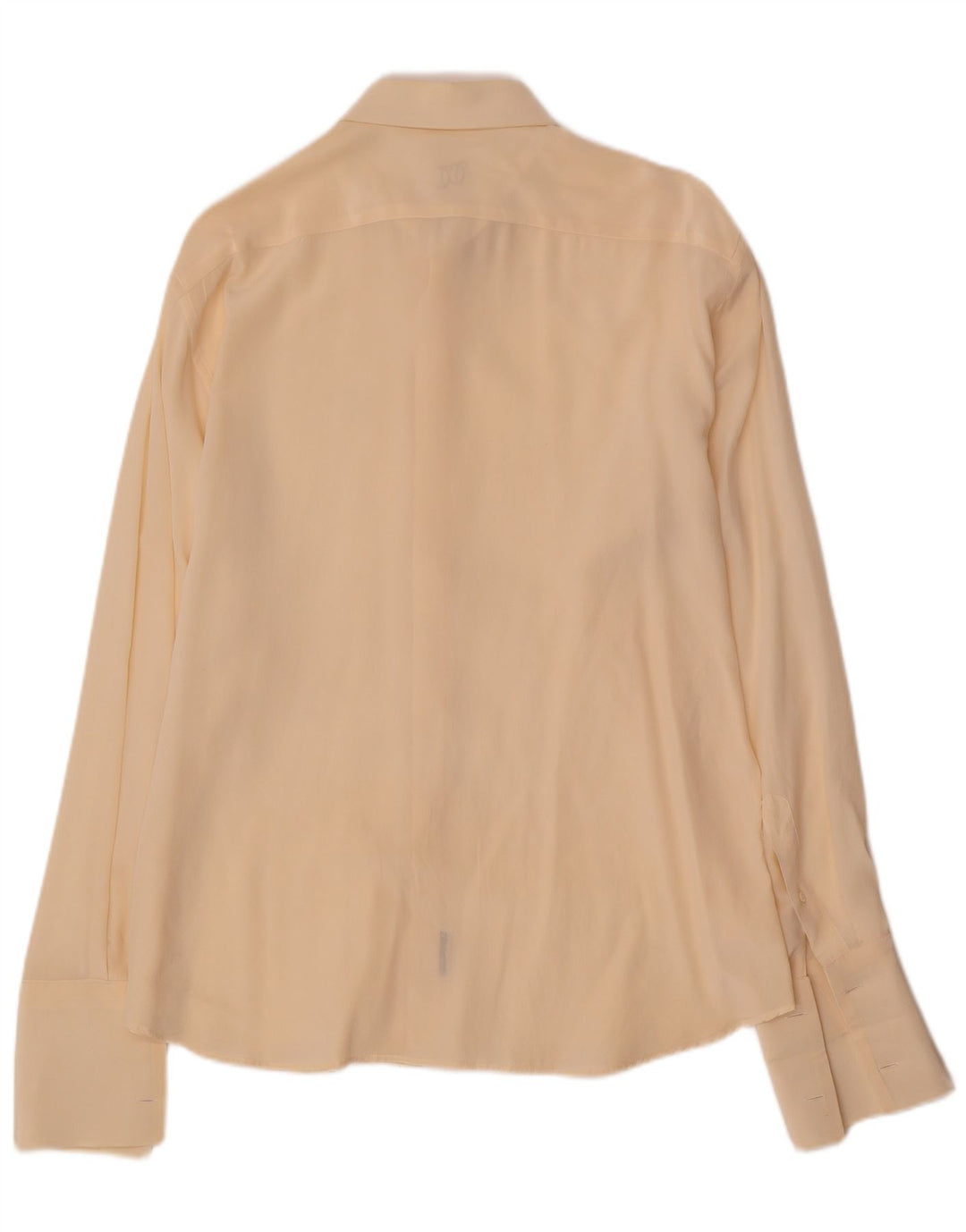 Vintage Herren formelles Hemd Mittelbeige