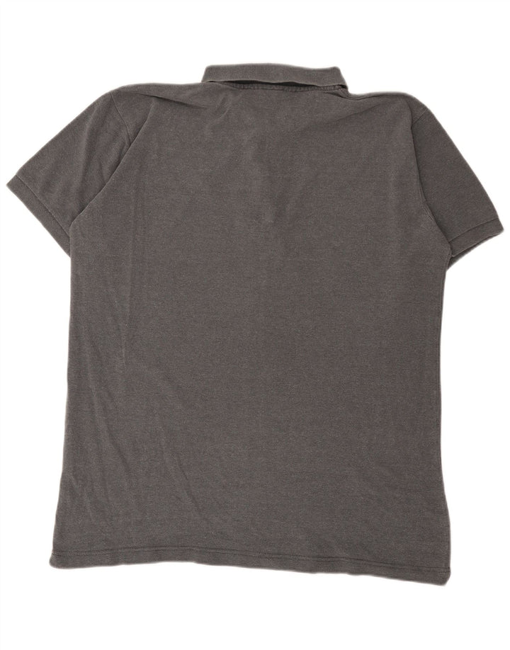 KAPPA Herren Poloshirt XL Grau Baumwolle
