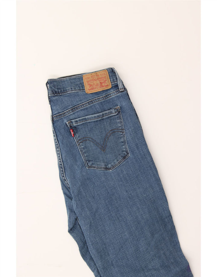 LEVI'S Womens 505 Straight Jeans W28 L30  Blue Floral Vintage Levi's and Second-Hand Levi's from Messina Hembry 
