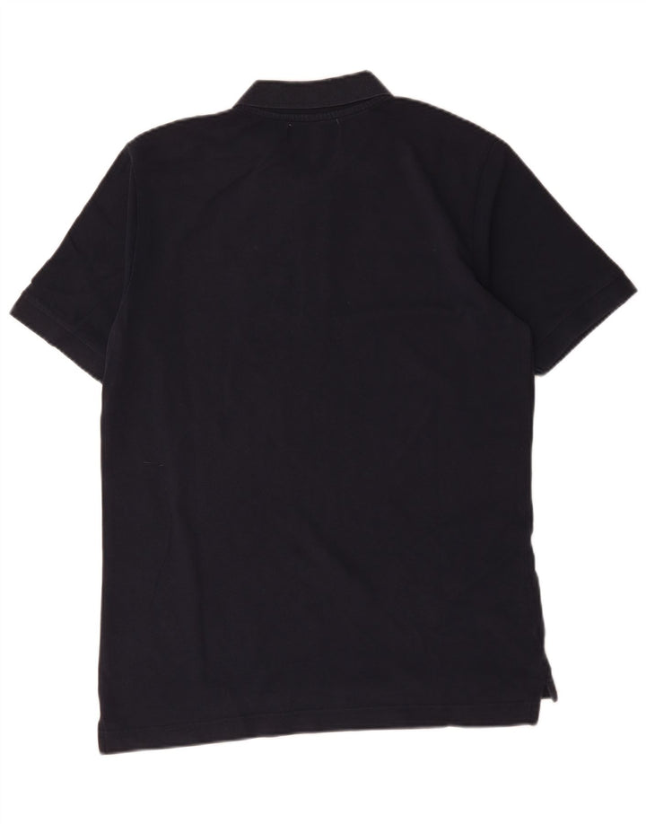 Kappa Herren-Poloshirt, mittelmarineblaue Baumwolle